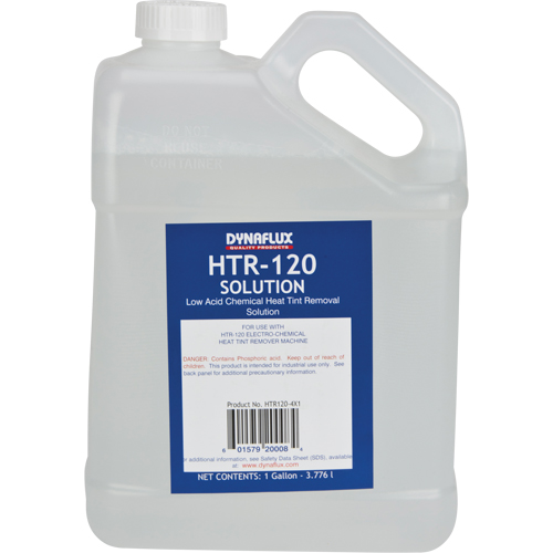HTR-121 Mild Solution for Heat Tint Removal System Machine, Jug Nassau Supply