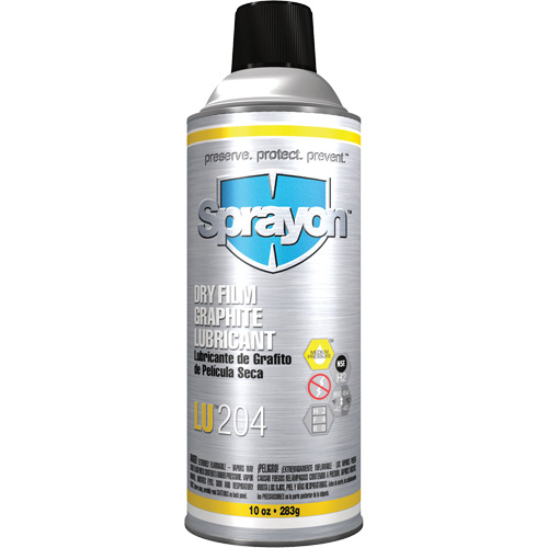 LU204 Dry Film Graphite Lubricant, Aerosol Can Nassau Supply