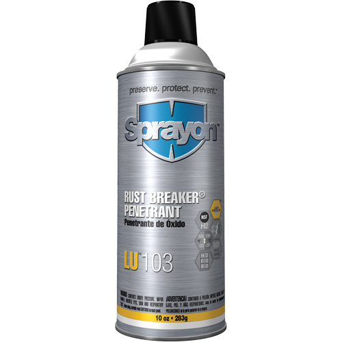 LU103 Rust Breaker Penetrant, Aerosol Can, 16 oz. Nassau Supply