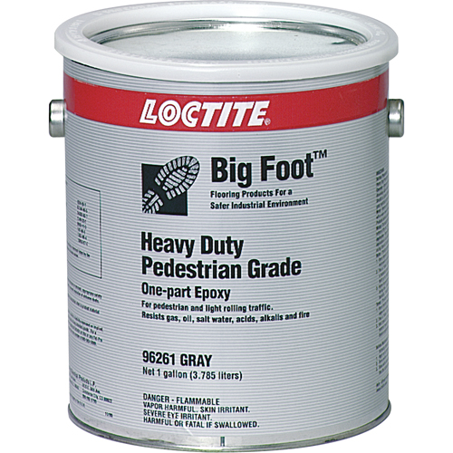 Big Foot Heavy Duty Pedestrian Grade Anti-Slip Coating, 1 gal., Epoxy-Based, Grey Nassau Supply