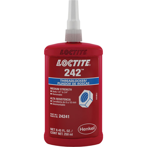 Compos&eacute; de blocage 242, Bleu, Moyen, 250 ml, Bouteille Nassau Supply
