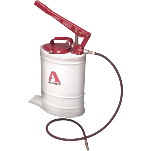Manual Lubrication Pumps - Multi-Pressure Bucket Pumps, 1/3 oz./Stroke, Cast Iron Nassau Supply