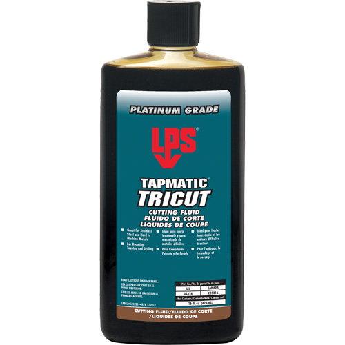 Liquides de coupe TriCut de Tapmatic, 16 oz Nassau Supply