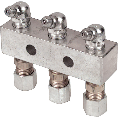 2-3/4" Long Header Block, 1/8" Thread Nassau Supply