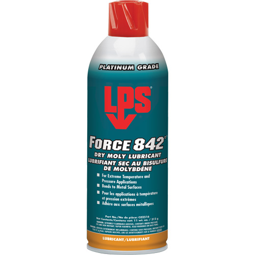 Force 842°&reg; Dry Moly Lubricant, Aerosol Can Nassau Supply
