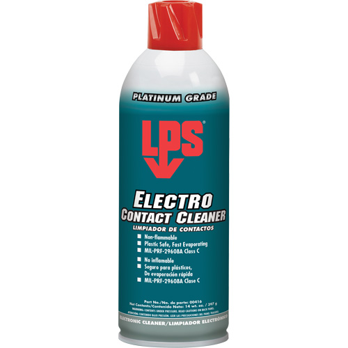 Electro Contact Cleaner, Aerosol Can Nassau Supply