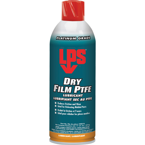 Dry Film PTFE Lubricant, Aerosol Can, 16 oz. Nassau Supply