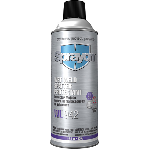 Liquide anti-&eacute;claboussures pour soudeurs WL942, A&eacute;rosol Nassau Supply