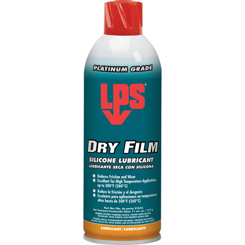 Dry Film Silicone Lubricant, Aerosol Can Nassau Supply