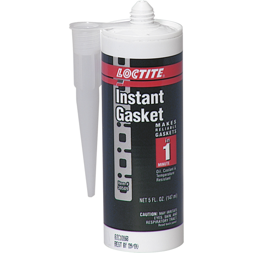 Scellant &agrave; joints Instant Gasket, Cartouche, Noir Nassau Supply
