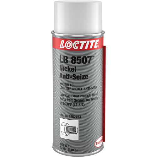 Nickel Anti-Seize Lubricant, Aerosol Can, 2399°F (1315°C) Max. Temp. Nassau Supply