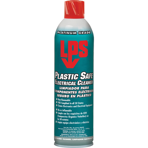 Nettoyant s&eacute;curitaire pour les plastiques PSC, 18 oz, Canette a&eacute;rosol Nassau Supply