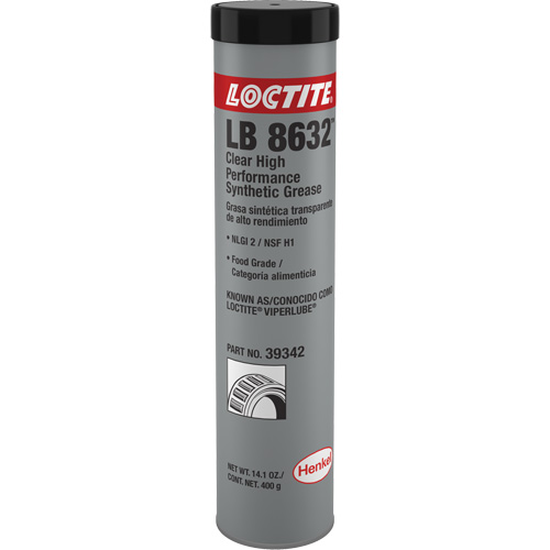 ViperLube&reg; High Performance Synthetic Grease, 400 g, Cartridge Nassau Supply