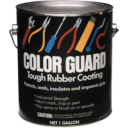 Color Guard Tough Rubber Coating, Red, Gallon Nassau Supply