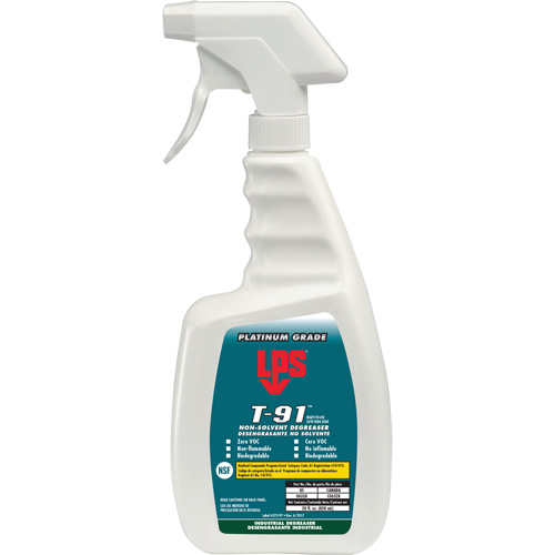 T-91 Non-Solvent Degreaser, Trigger Bottle Nassau Supply