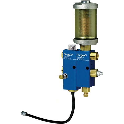 Pompes distributrices de pr&eacute;cision PurgeX, ajustables & pneumatiques, 1/8" NPT, Max. 125 PSI Nassau Supply