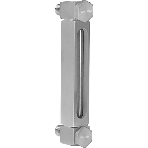 Aluminum Liquid Level Gauge, Threaded, 12" L, 205°F (96.11° C) Nassau Supply