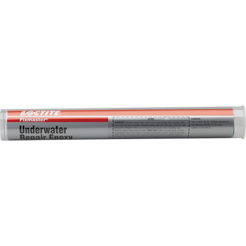 Adh&eacute;sif pour r&eacute;paration sous l'eau Fixmaster, 4 oz, B&acirc;ton, Un composant, Vert Nassau Supply