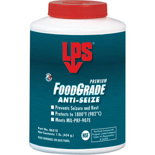 Food Grade Anti-Seize, 1 lb., Bottle Nassau Supply