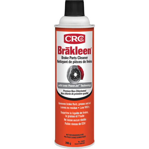 Nettoyant pour pi&egrave;ces de freins Brakleen, Canette a&eacute;rosol Nassau Supply