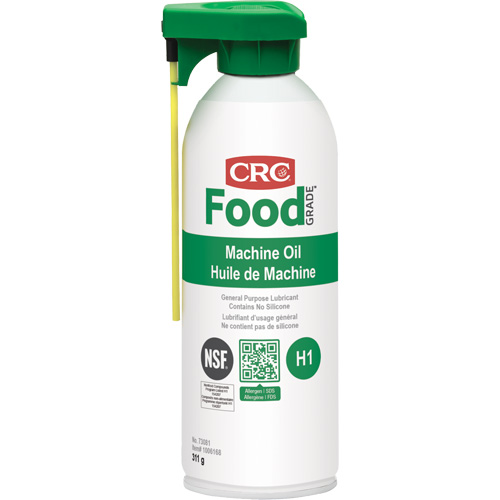 Food Plant Machine Oil, 312 g, Aerosol Can Nassau Supply