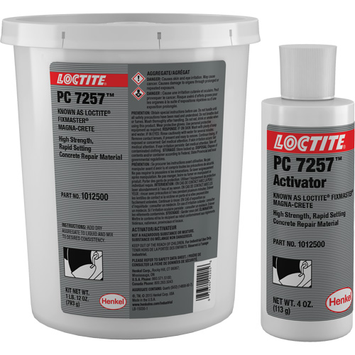 Fixmaster&reg; Magna-Crete&reg; Concrete Repair, Kit, Grey Nassau Supply