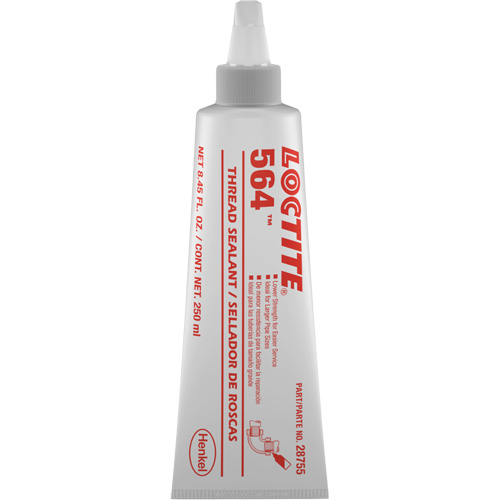 564 Thread Sealant, Tube, 250 ml, -54° C - 149° C/-65° F - 300° F Nassau Supply