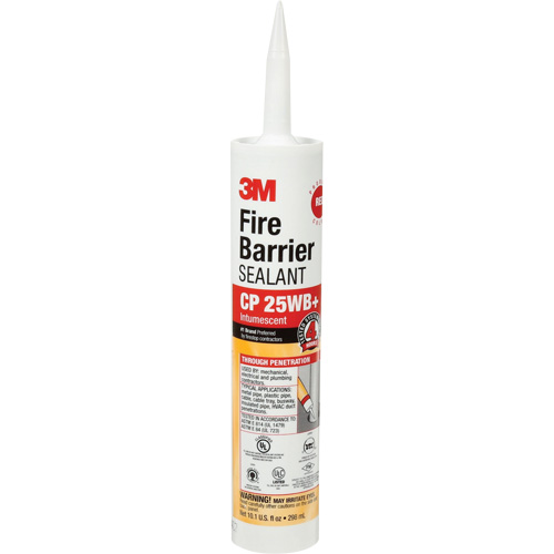 Fire Barrier Sealant CP, 298 ml, Cartridge, Red Nassau Supply