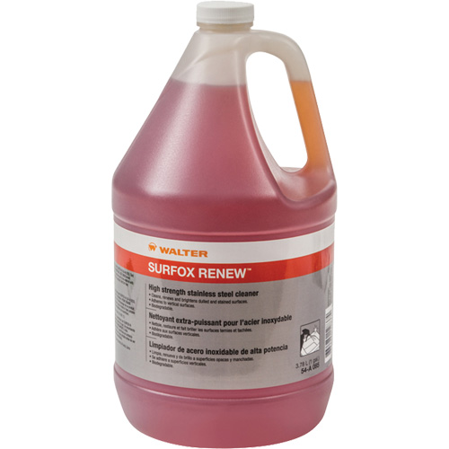 Surfox Renew Stainless Steel Cleaner, 3.78 L, Gallon Nassau Supply