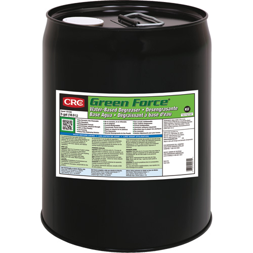Green Force&reg; Water-Based Degreaser, Pail Nassau Supply