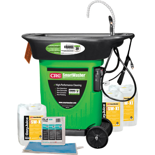 Trousse pour bassin de nettoyage de pi&egrave;ces mobiles SmartWasher SW-X123 Nassau Supply