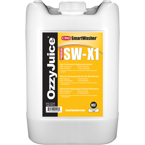 Solution de d&eacute;graissage SmartWasher OzzyJuice SW-X1 HP, Cruche Nassau Supply