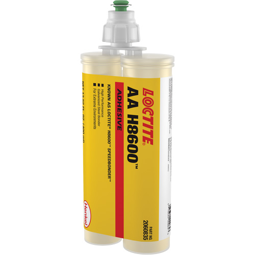 Speedbonder H8600 - Resin (A), Two-Part, Cartridge, 400 ml, Blue Nassau Supply