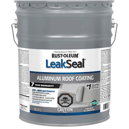 Rev&ecirc;tement de toit en aluminium 7 ans LeakSeal Nassau Supply