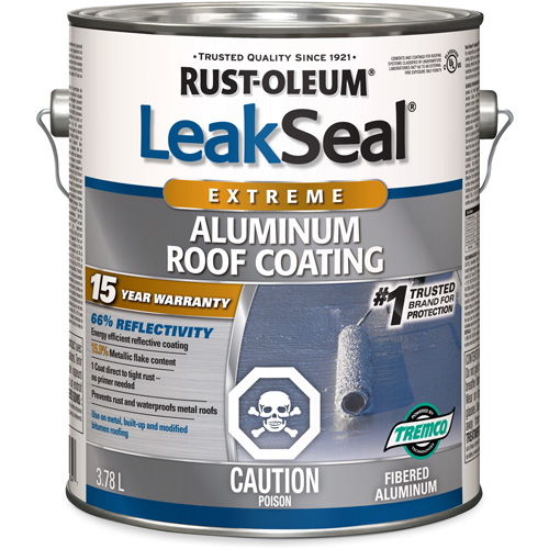 Rev&ecirc;tement de toit en aluminium 15 ans LeakSeal Nassau Supply