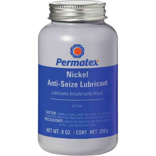 Nickel Anti-Seize Lubricant, Brush Top Can, 2400°F (1316°C) Max. Temp. Nassau Supply