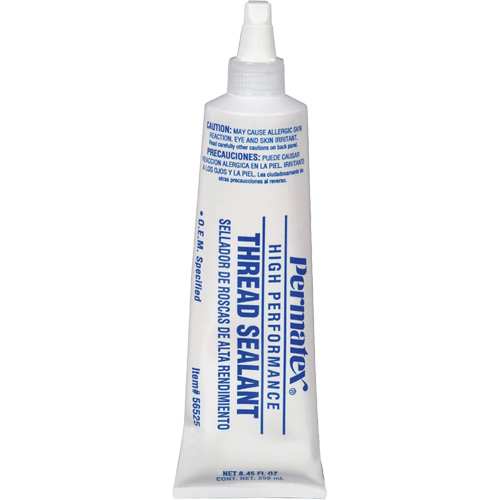 Scellant pour filetage haute performances, Tube, 250 ml, -54° C - 149° C/-65° F - 300° F Nassau Supply