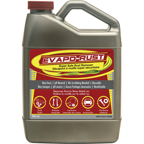 Evapo-Rust&reg; Super Safe Rust Remover, Jug Nassau Supply