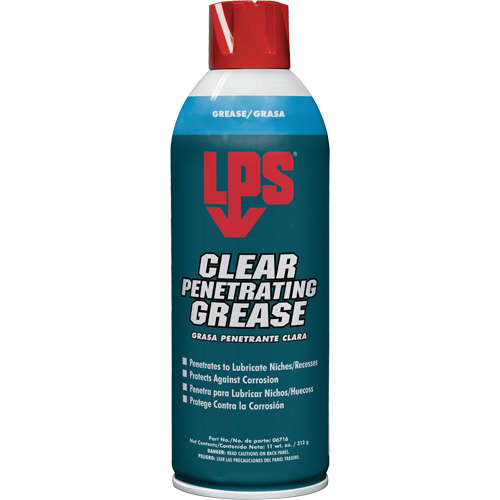 Clear Penetrating Grease, 11 oz., Aerosol Can Nassau Supply