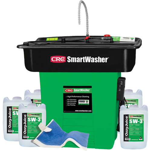 Trousse de bassin de nettoyage de pi&egrave;ces Supersink SmartWasher SW-328 Nassau Supply