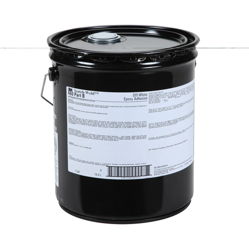 Scotch-Weld Adhesive, 5 gal., Pail, Two-Part, Off-White Nassau Supply