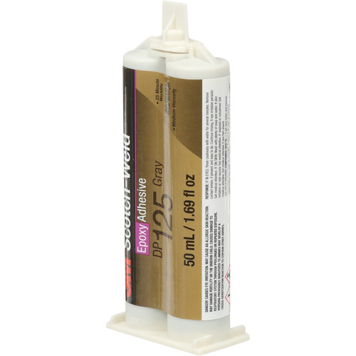 Scotch-Weld Adhesive, 1.7 fl. oz., Cartridge, Two-Part, Grey Nassau Supply