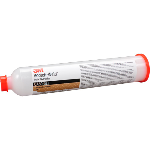 Scotch-Weld Instant Adhesive CA50 Gel, Clear, Tube, 200 g Nassau Supply