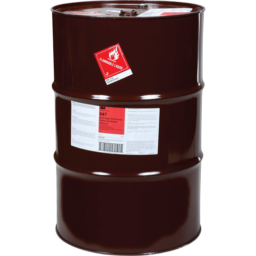 Scotch-Weld Nitrile High-Performance Rubber & Gasket Adhesive, Drum, Brown Nassau Supply