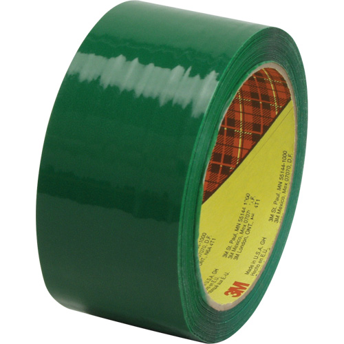 Scotch&reg; Box Sealing Tape 371, Hot Melt Adhesive, 1.9 mils, 48 mm (2") x 100 m (328') Nassau Supply