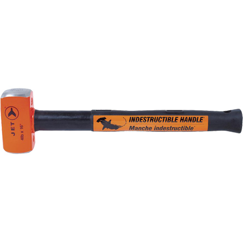 USH-416 Masse &agrave; manche indestructible pour usage tr&egrave;s intensif, 4 lb, 16", Prise Acier plein Nassau Supply