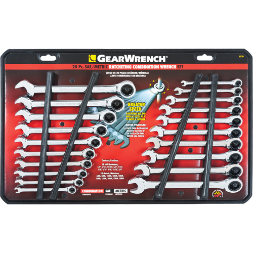 72-Tooth Combination Wrench Set Nassau Supply