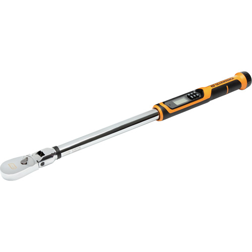 Flex Head Torque Wrench with Angle, Electronic, 1" Square Drive, 25 - 250 ft-lbs./301 - 3010 in-lbs. Nassau Supply