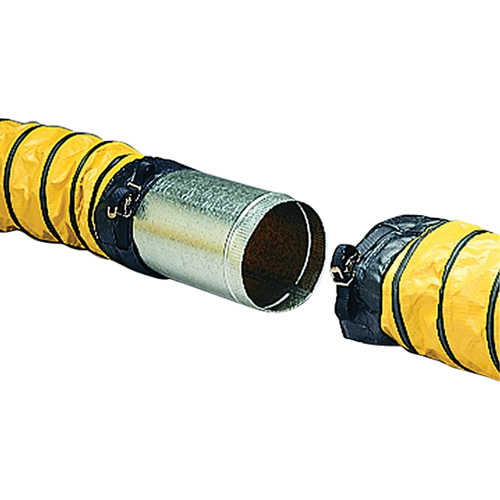 ALLEGRO INDUSTRIES Confined Space Accessories - Duct-to-Duct Connectors - 8" Diameter Nassau Supply