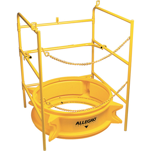 Protecteurs de trou d'homme ALLEGRO INDUSTRIES, Plastique Nassau Supply